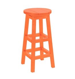 CR Plastic C21-13 Barstool in Orange