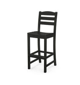 Polywood TD102BL La Casa Bar Side Chair Black