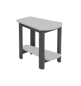 CR Plastic T04-18-19 Addy Side Table Slate Grey/Light Grey