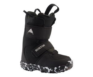 【新品】BURTON Mini Grom BLACK Kids S Burton Kids Mini Grom Disc Snowboard Binding (22/23) - Outtabounds