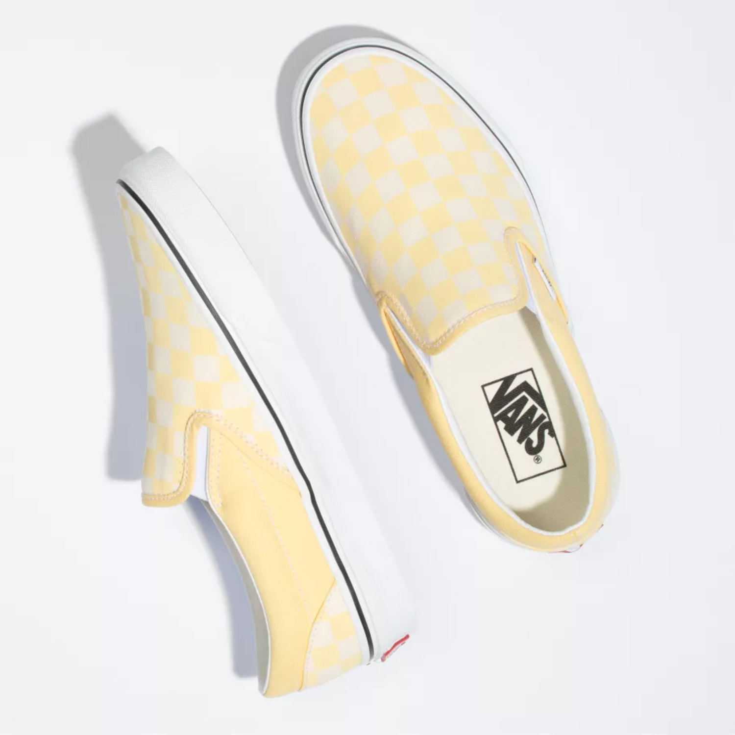 vans slip on golden haze