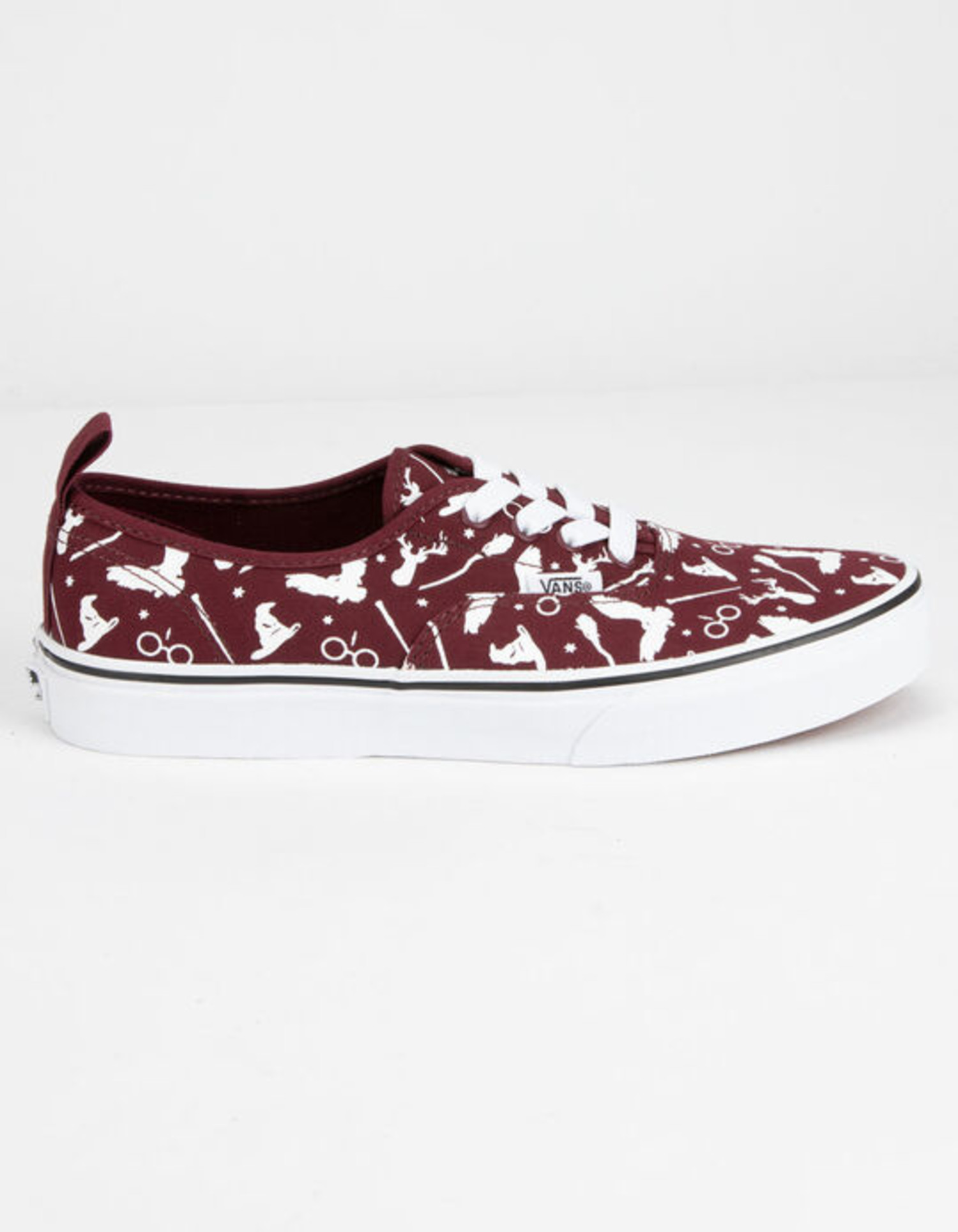 burgundy harry potter vans