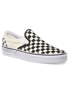 Vans Checkerboard Classic Slip-On | Black/White