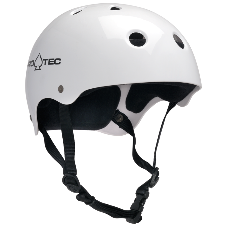 Protec Protec Classic Skate Helmet | Gloss White