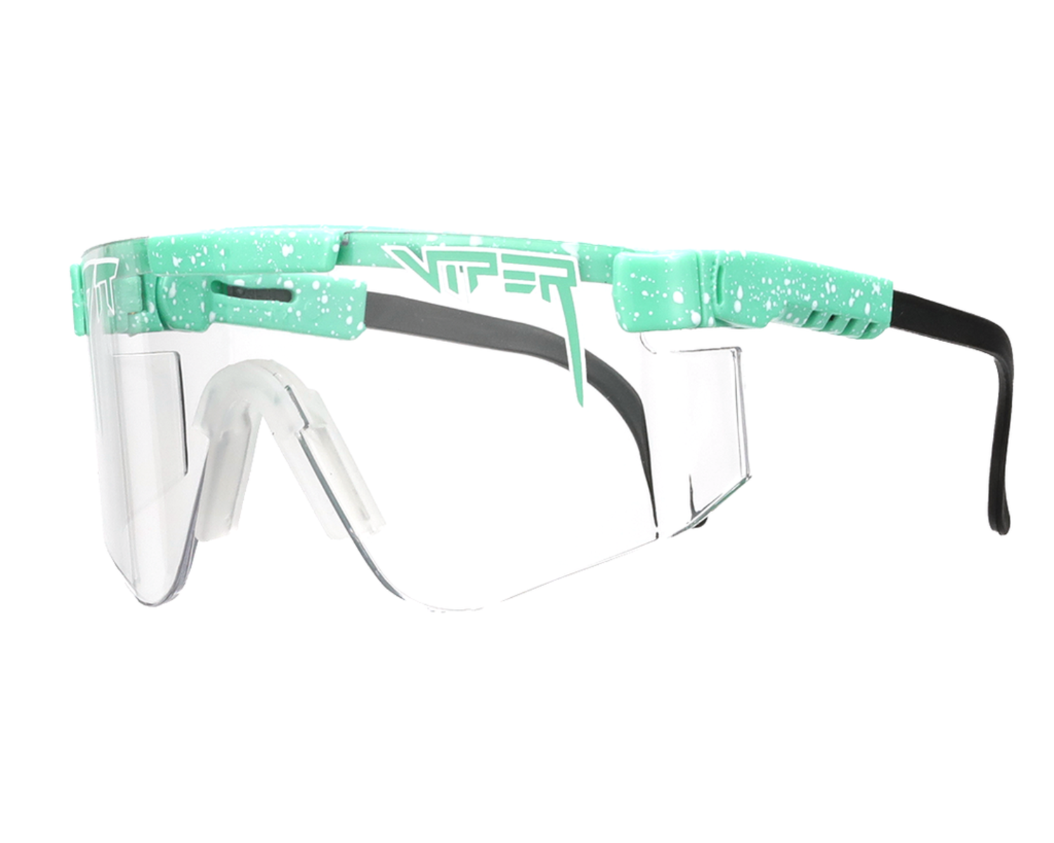 Pit Viper Merika Night Shades Sunglasses Transparent 137mm - White