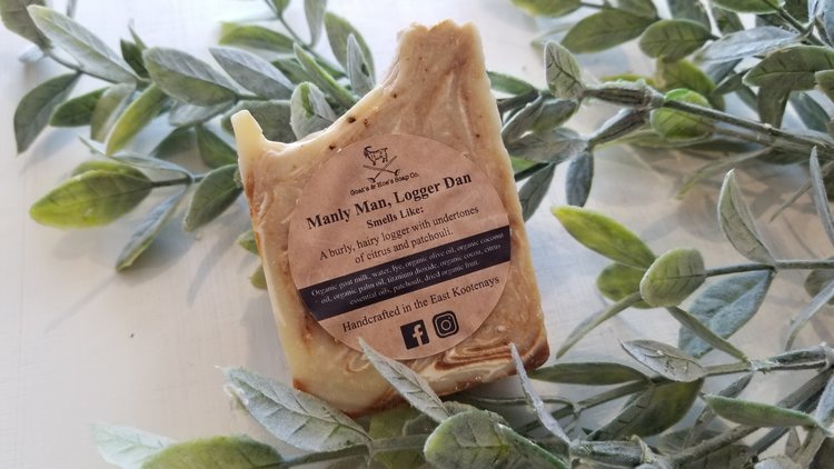 Goats & Hoes Soap Co. Goats & Hoes Soap Co. Manly Man Logger Dan