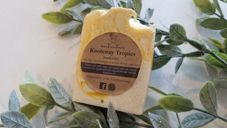 Goats & Hoes Soap Co. Kootenay Tropics