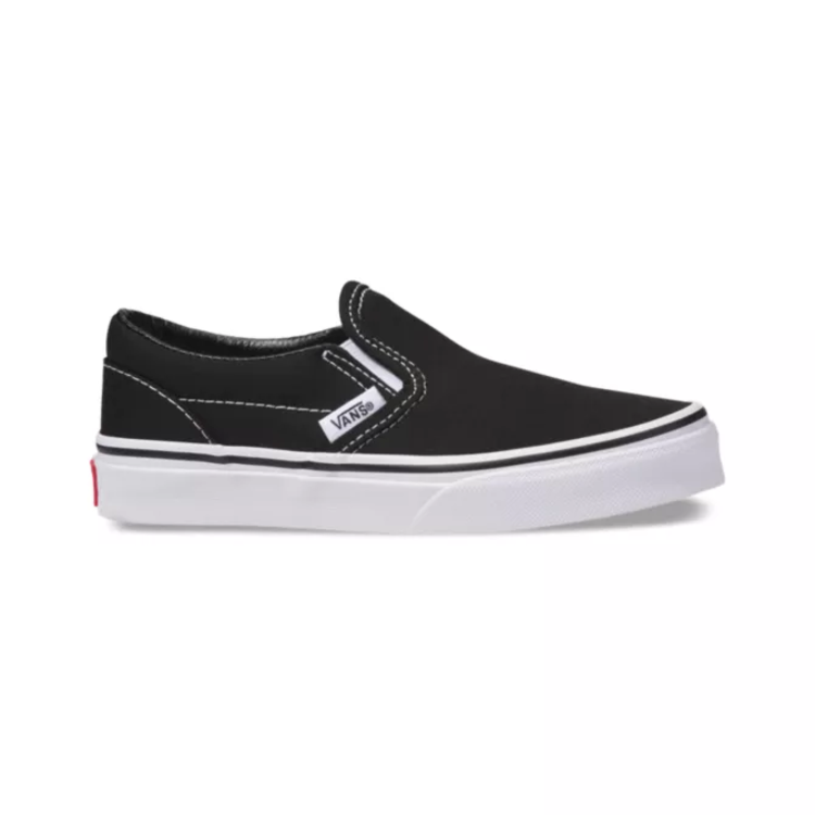 Vans Kids' Classic Slip-on | Black and White