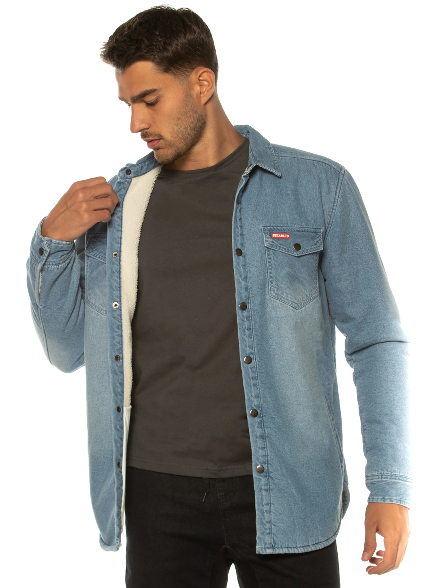 sherpa lumber jacket