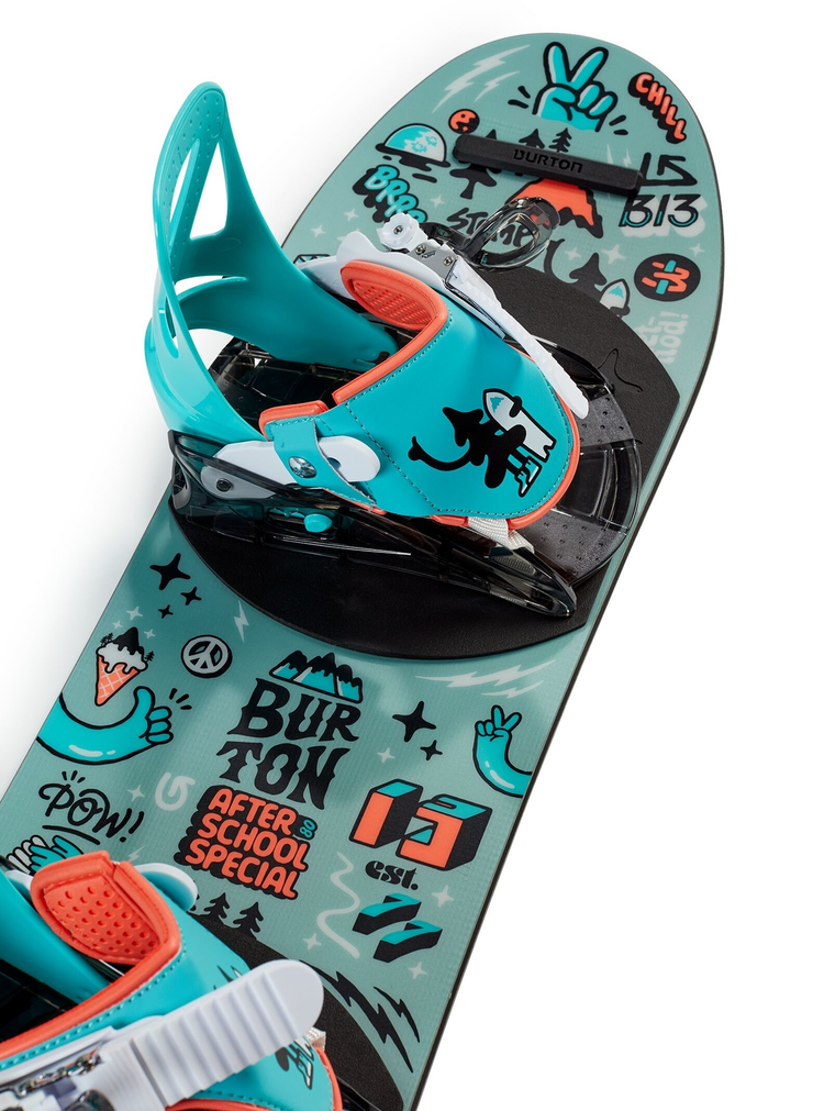 Burton Kids' After School Special Board and Binding Package Snowboard