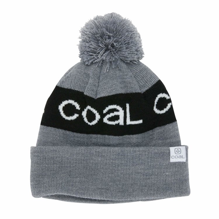 Coal Coal The Team Athletic Stripe Pom Beanie