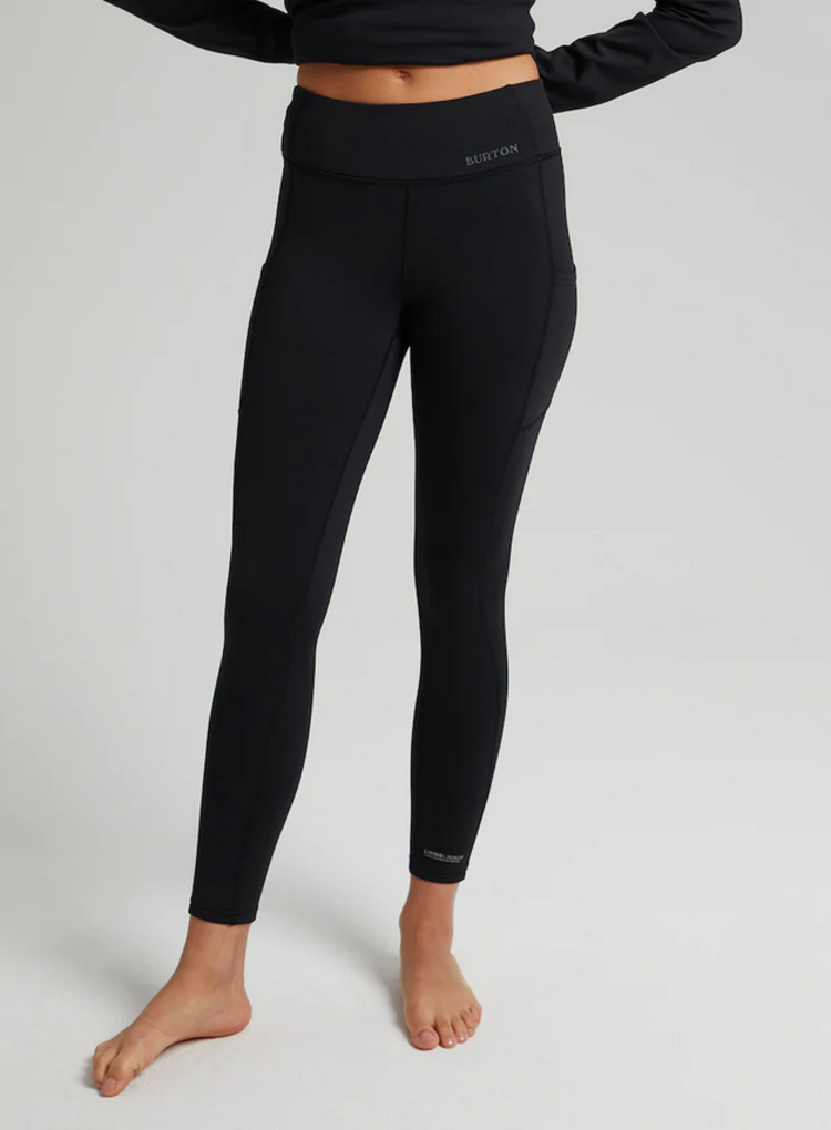 Burton Women's Heavyweight X Base Layer Pants | True Black