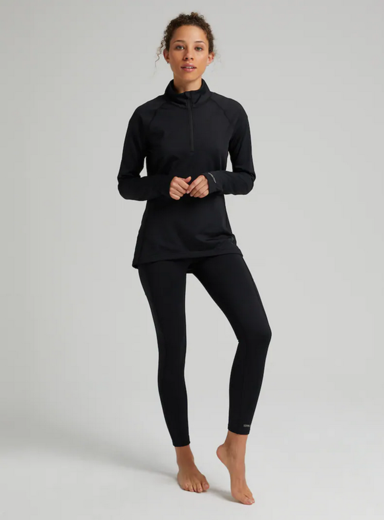 Burton Women's Heavyweight X Base Layer Pants | True Black