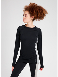 Burton Women's Midweight X Base Layer Crew | True Black