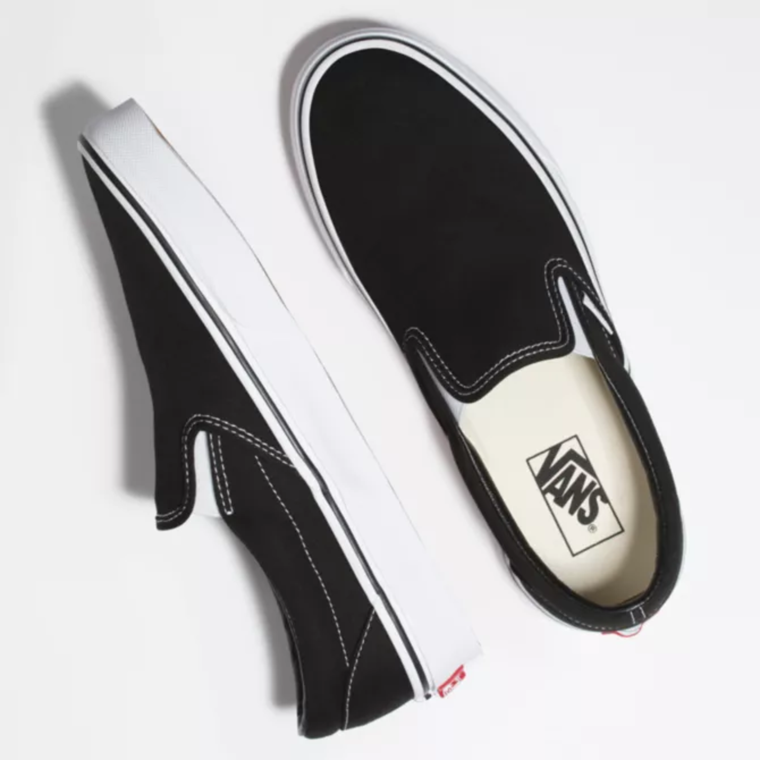 Vans Classic Slip-On | Black - Shop Now - The Choice Shop