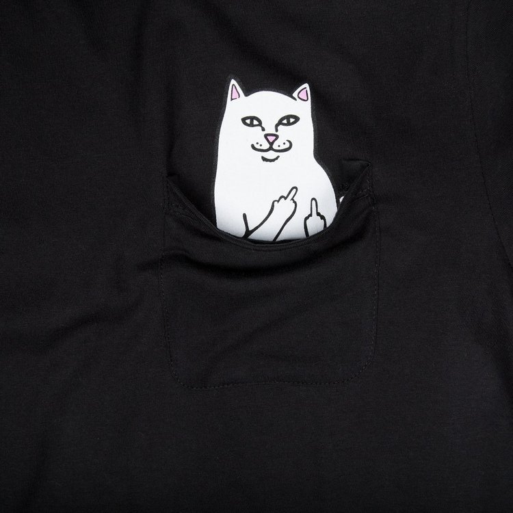 Ripndip Ripndip Lord Nermal Pocket Tee | Black
