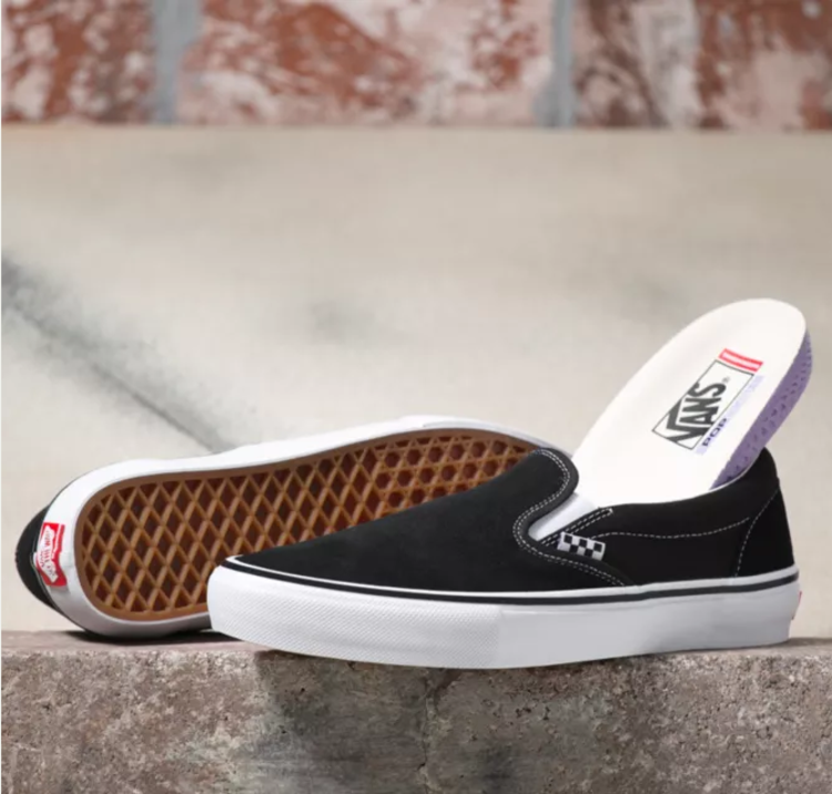 Vans Skate Slip-On | Black and White