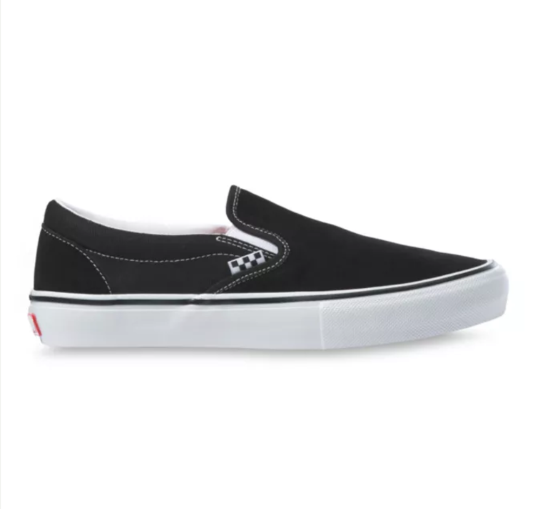 Vans Skate Slip-On | Black and White