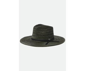 BRIXTON COHEN STRAW COWBOY WASH BLACK 