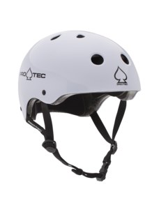Protec Classic Certified Skate/Bike Helmet | Gloss White