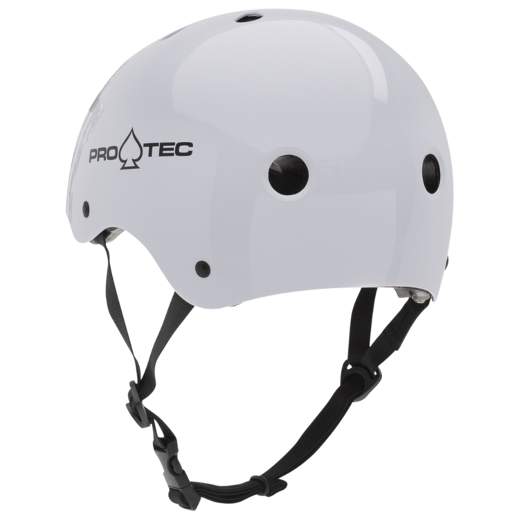 Protec Classic Certified Skate/Bike Helmet | Gloss White