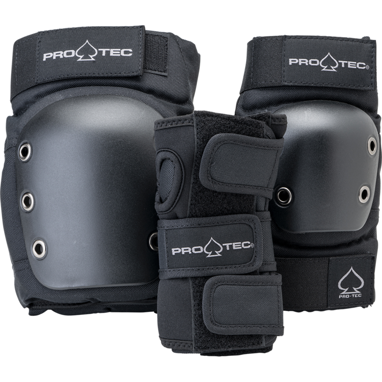 Protec Protec Protec Street Gear Junior Pad Set | Black