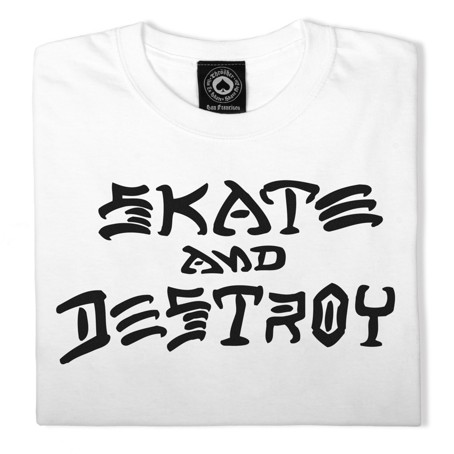 Thrasher Skate And Destroy T-Shirt | White