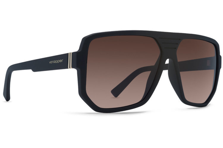 VonZipper Roller | Black Satin / Brown Gradient