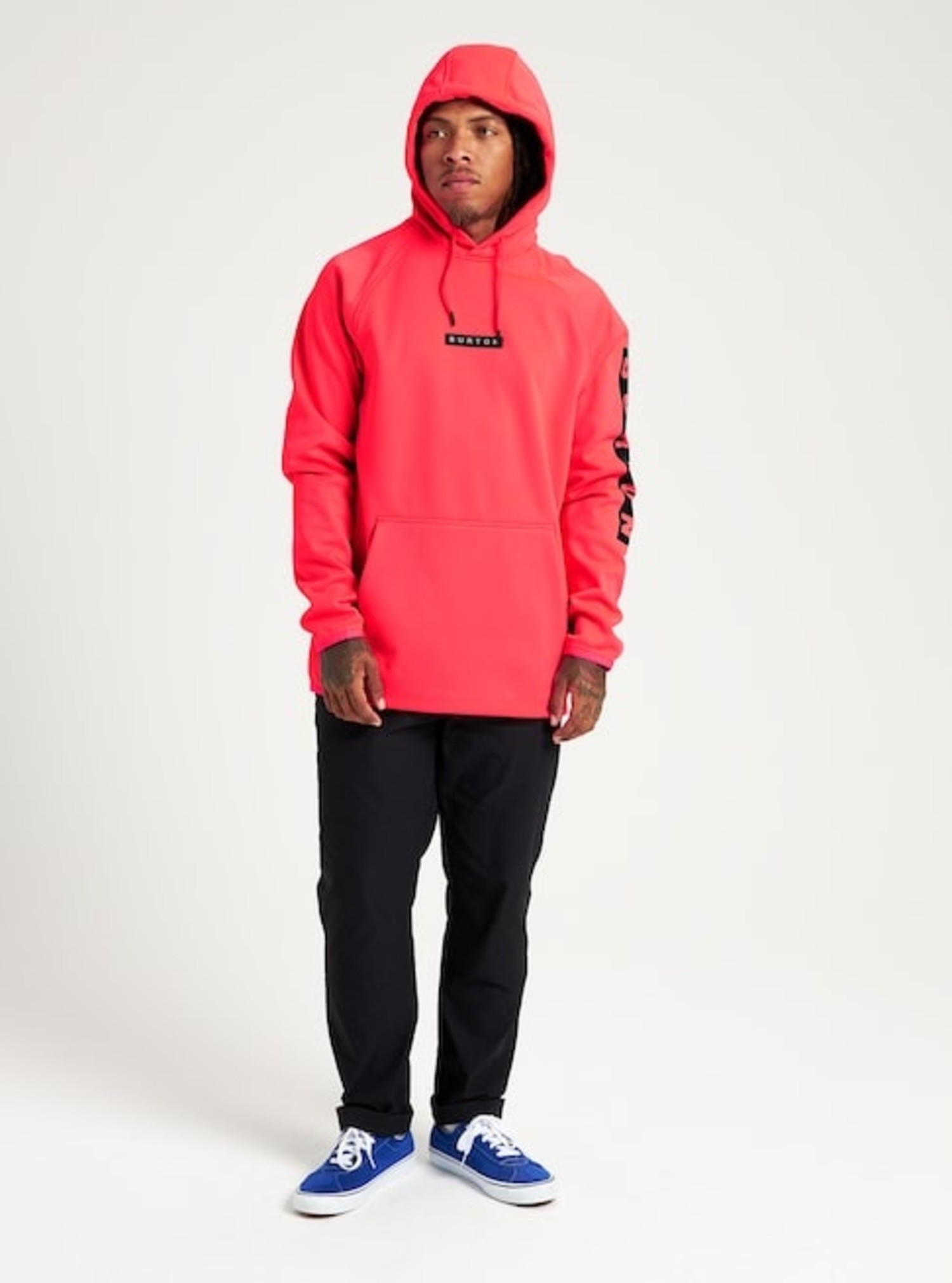 men's burton crown weatherproof pullover fleece