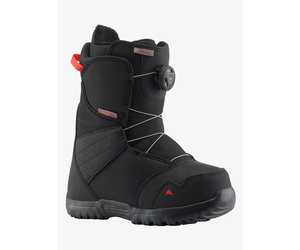 Burton Kids' Zipline Boa Snowboard Boots | Black - Shop Now - The