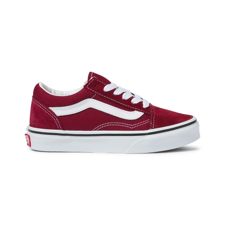 Vans Vans Kids Old Skool | Pomegranate and True White