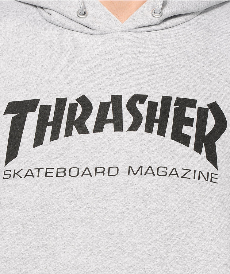 Thrasher Skate Mag Hoodie | Grey