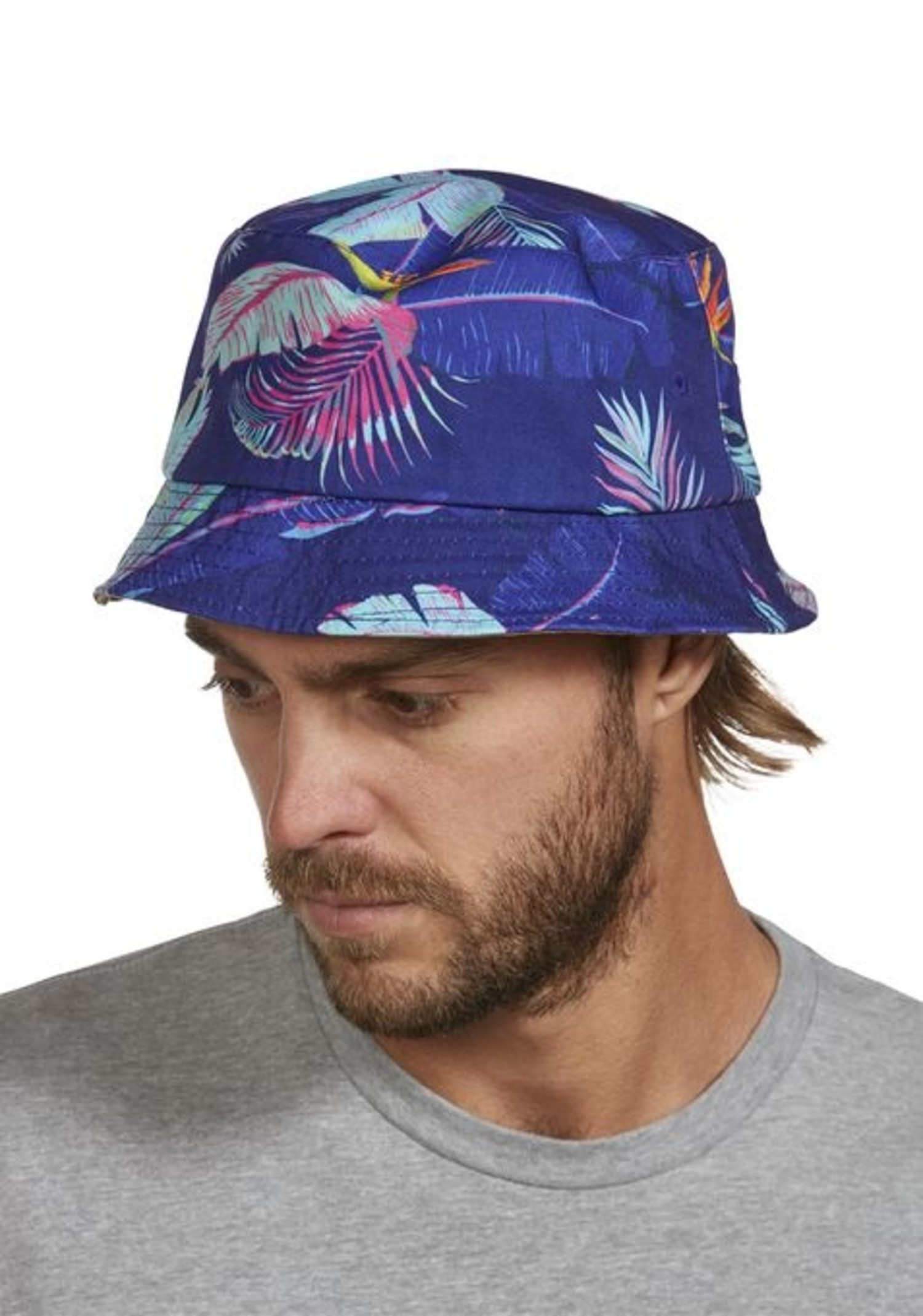 NIXON UNDERCOVER BUCKET HAT ELECTRIC PARADISE - The Choice Shop