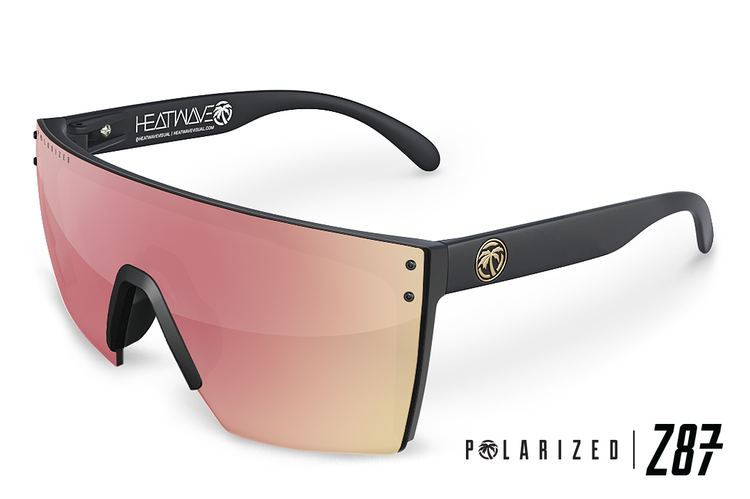 Heat Wave Lazer Face Z87 | Rose Gold Polarized