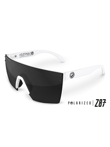 Heat Wave Lazer Face Z87 | White / Black Polarized