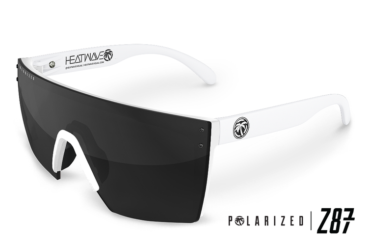 Heat Wave Lazer Face Z87 | White / Black Polarized