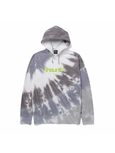 HUF HUF Lo-Fi TieDye Pullover Hoodie Jacket | Black