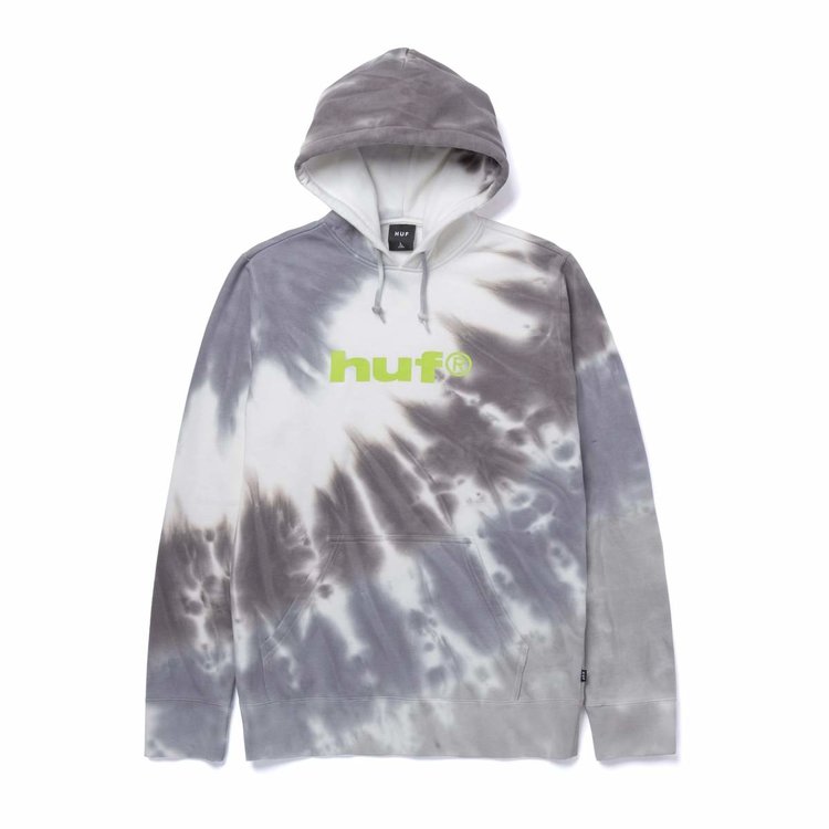 HUF HUF Lo-Fi TieDye Pullover Hoodie Jacket | Black
