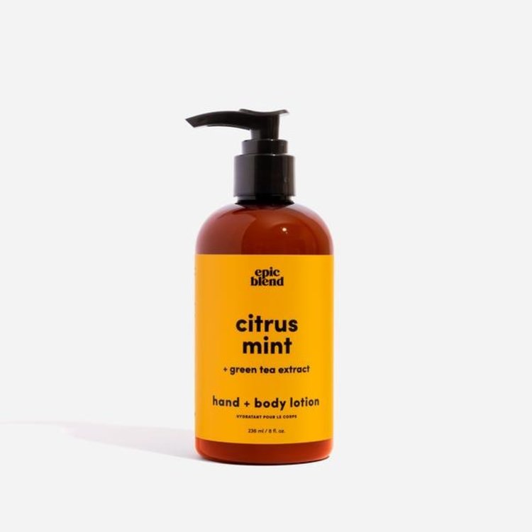 Epic Blend Citrus Mint Hand & Body Lotion 8oz