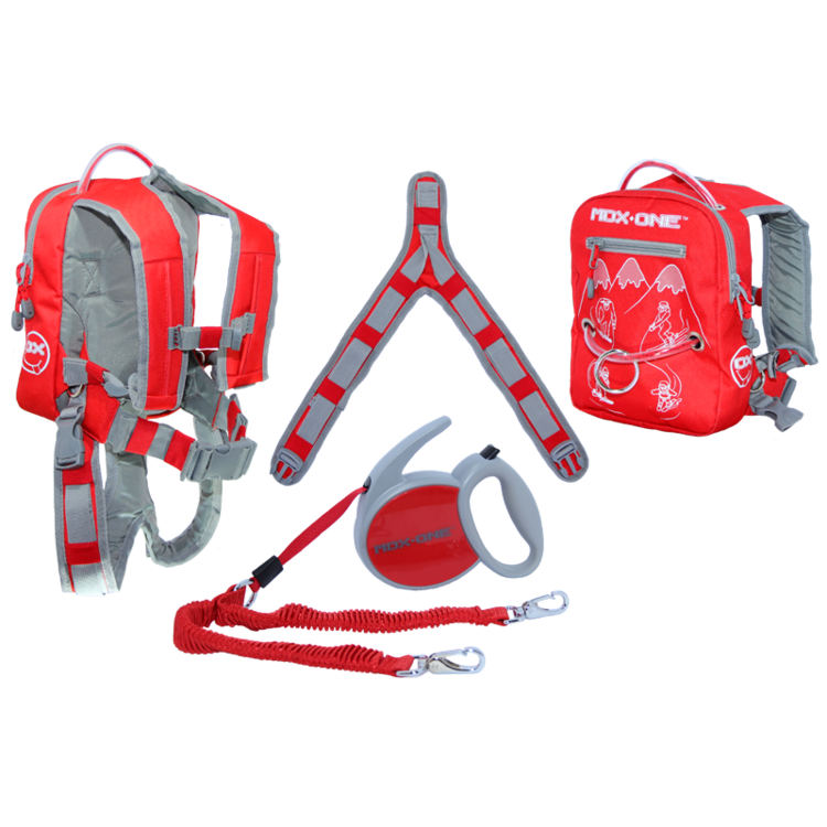 MDXONE Ox Snowboard & Ski Harness | Red