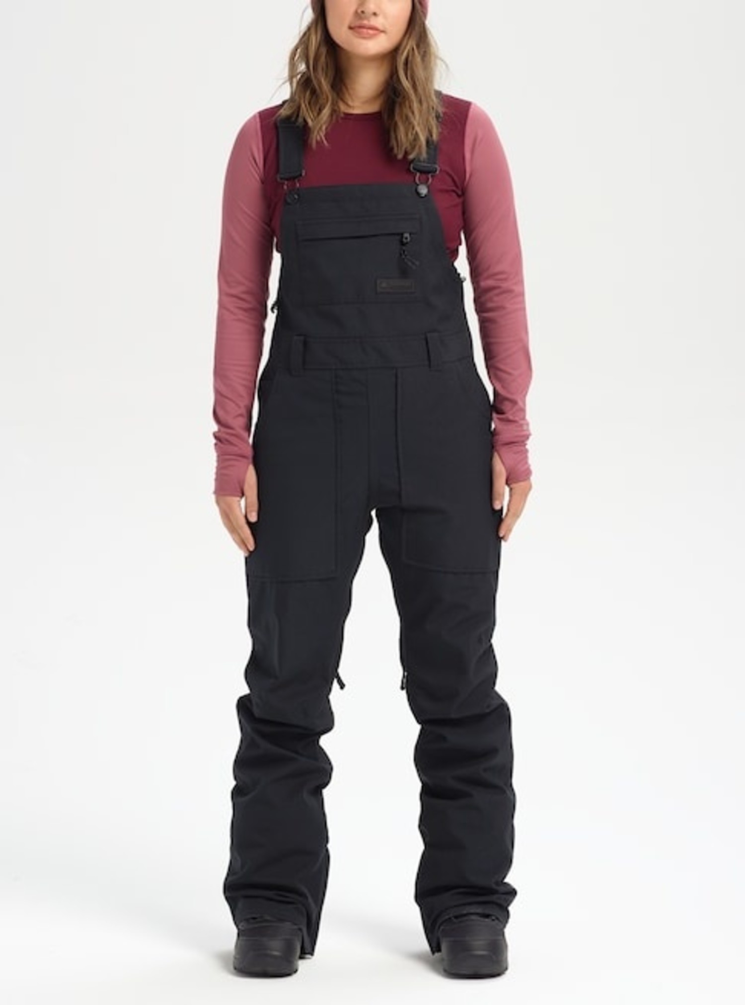 BURTON WMNS AVALON BIB SHORT T.BLK 