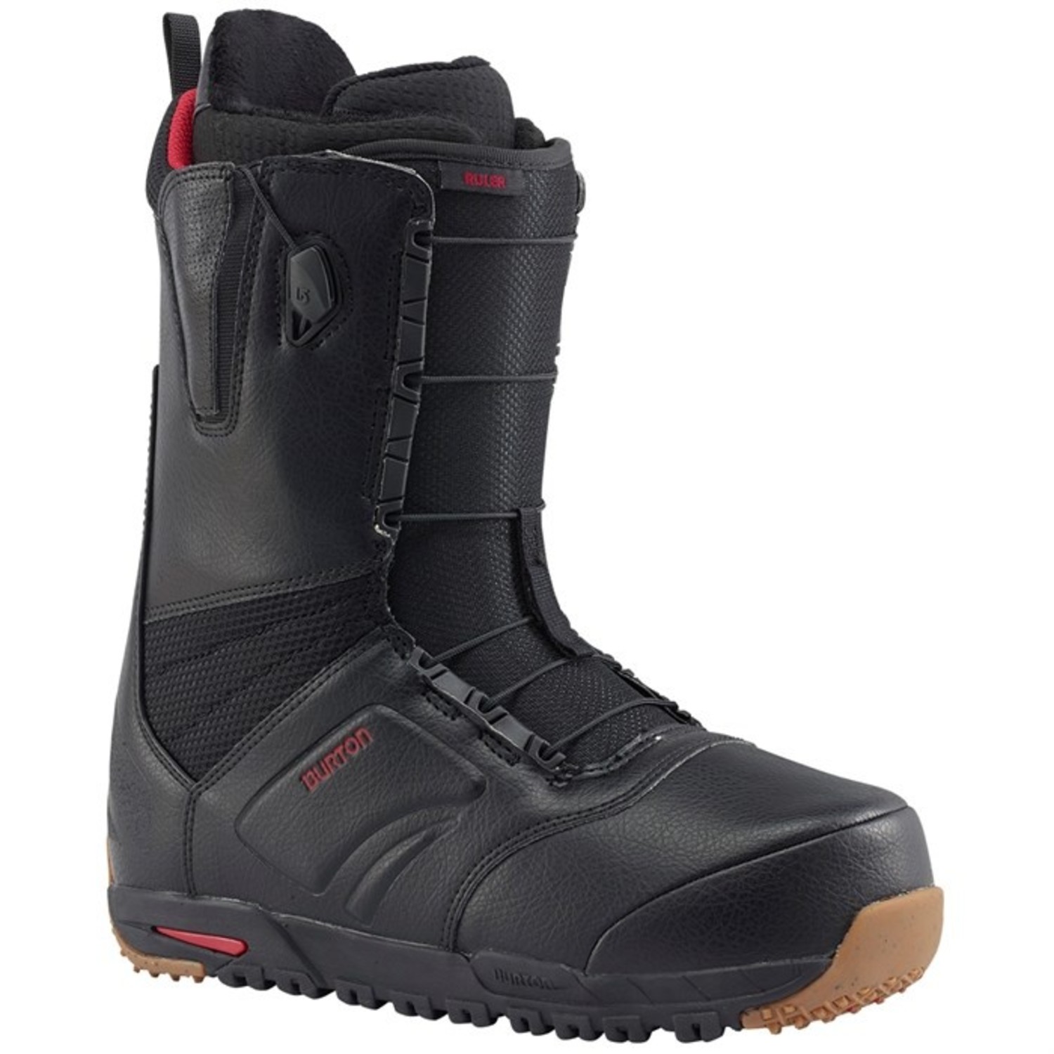 Burton Ruler Leather Snowboard Boots | Black - Shop Now - The