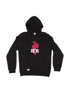 RDS RDS OG Chenille Pullover Hoodie Jacket | Black/Red