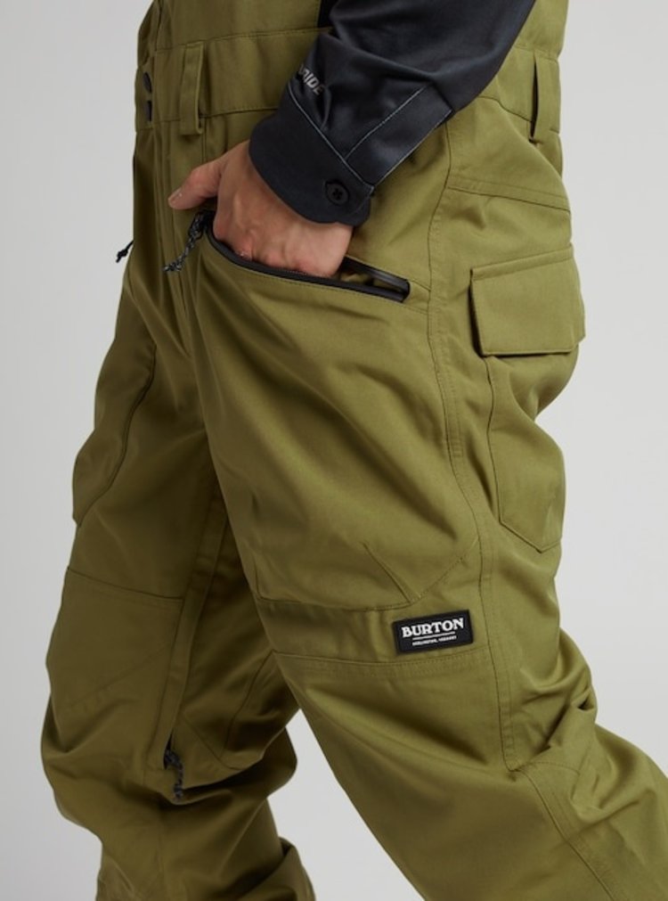Burton Men's Reserve Bib Pant | Martini Olive