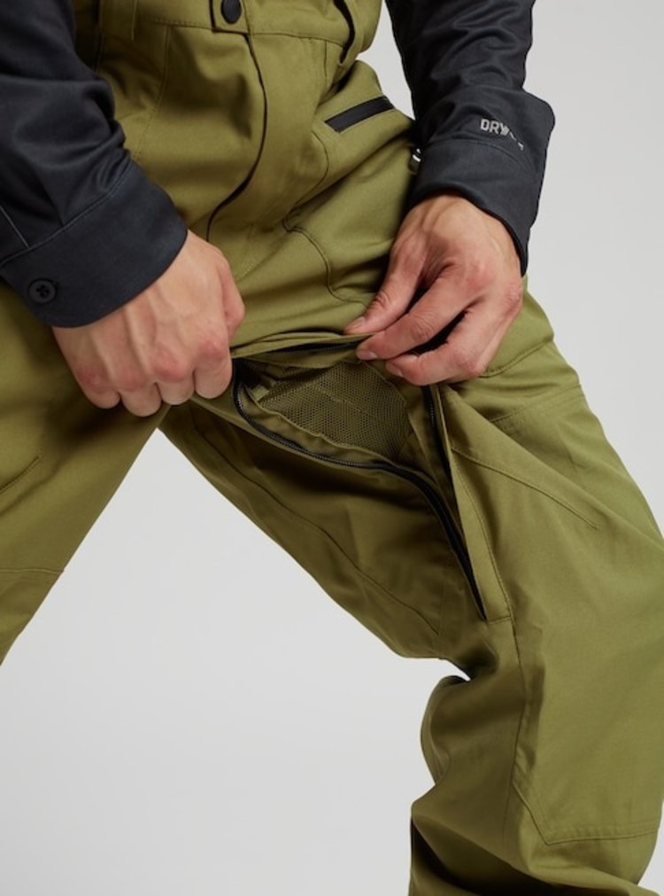 Burton Men's Reserve Bib Pant | Martini Olive