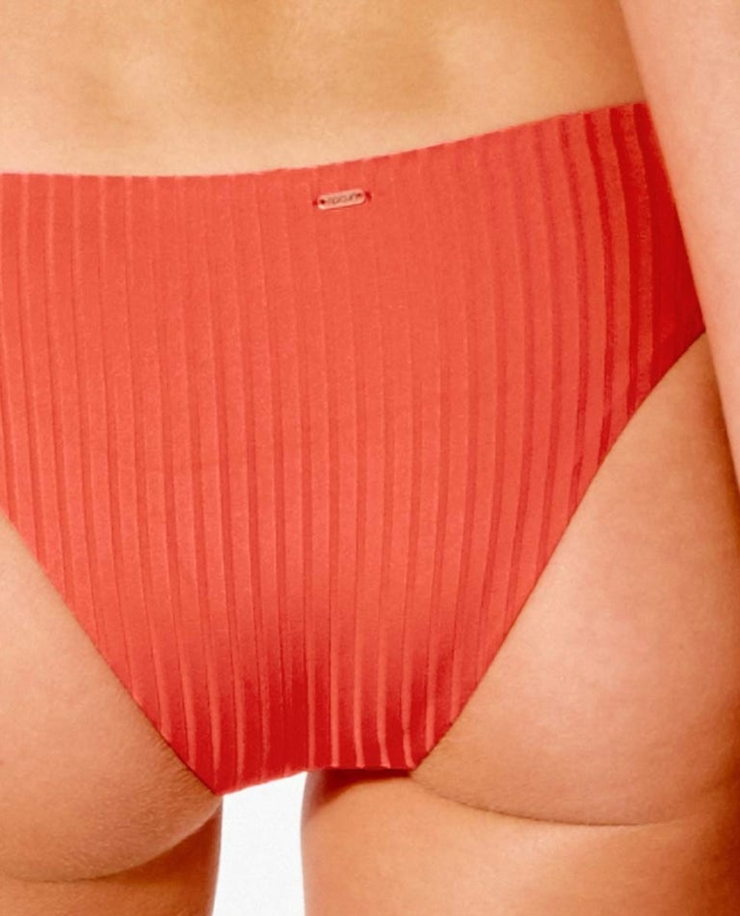 Rip Curl Premium Surf Cheeky Coverage Bikini Bottom | Red