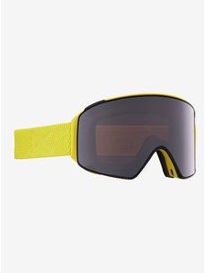 Anon M4 Cylindrical Goggles + Bonus Lens + MFI Face Mask | Lemon/Perceive Sunny Onyx