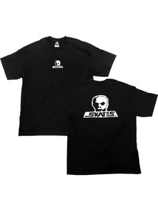 Skull Skates Skull Skates T-Shirt Skull Skates Logo | Black