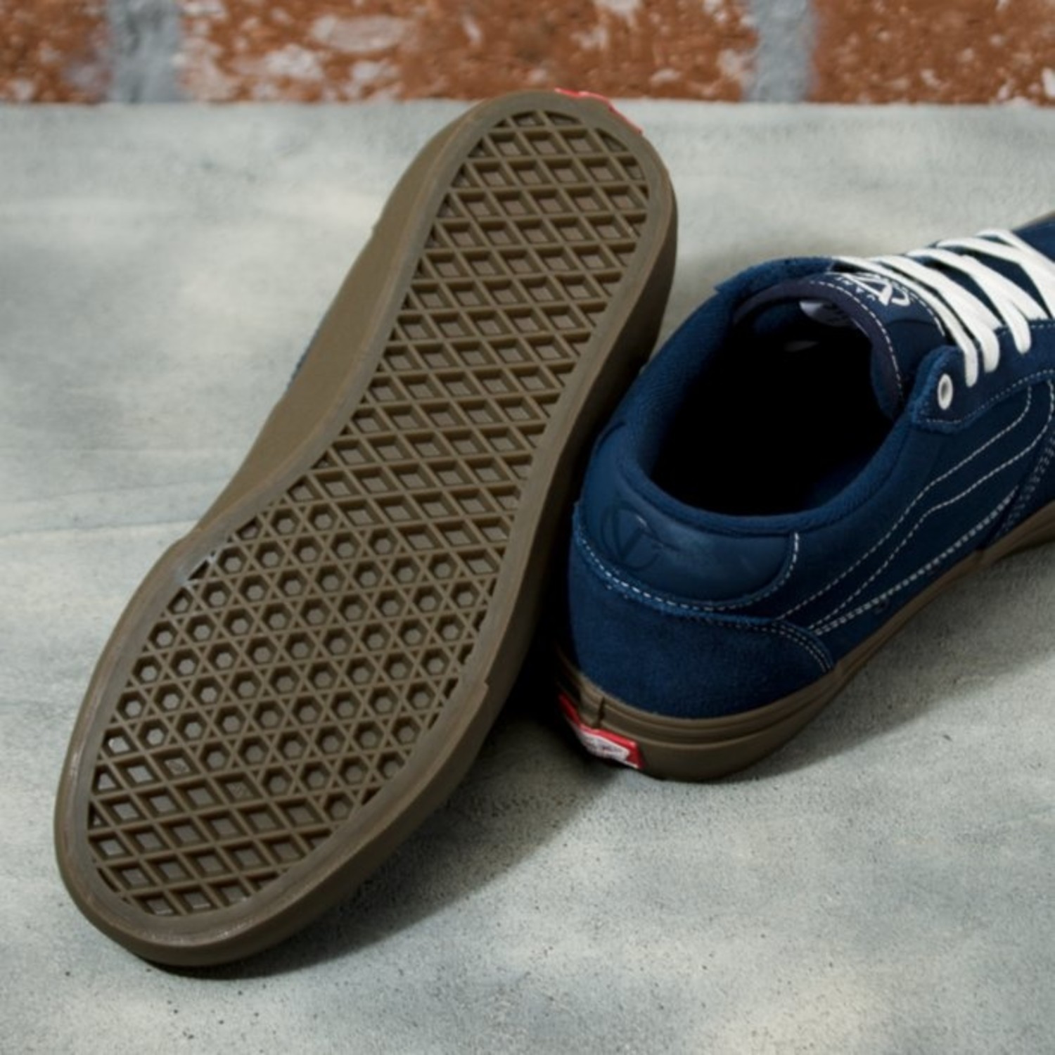 Navy blue shop gum vans