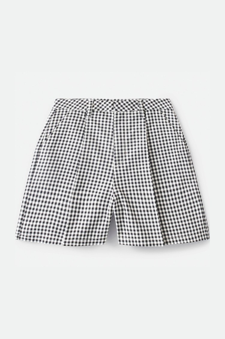 Brixton Brixton Victory Trouser Short | Black Gingham